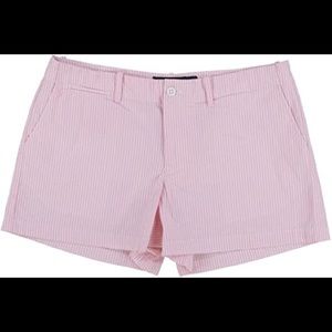 Polo Ralph Lauren pink seersucker shorts